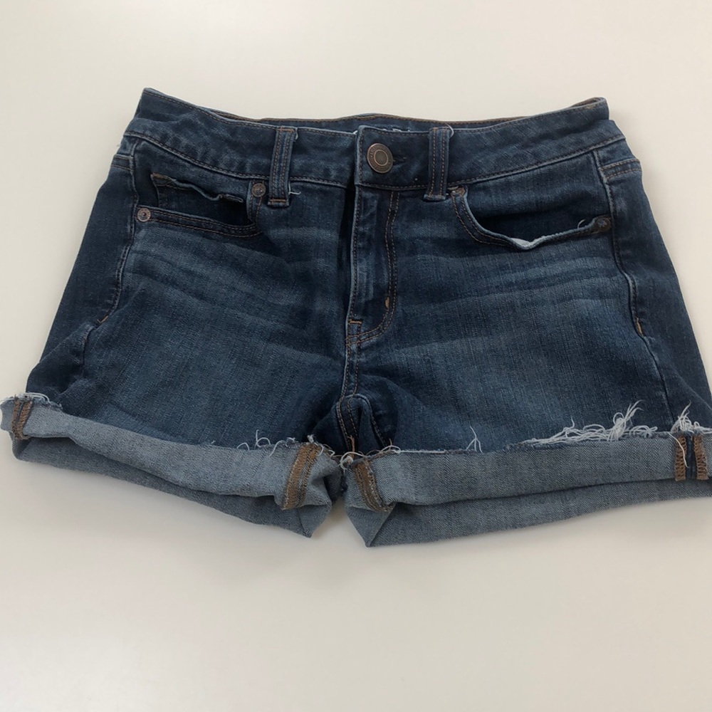 American Eagle Denim Midi Shorts